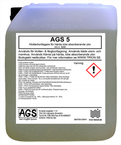 AGS 5, מסיר צלליות וגרפיטי ממשטחים קשים וצבועים