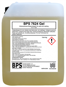 BPS 7624, מסיר צבע פלסטיק ושמן